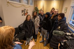 CFCW visit Penny Wade House. Picture By Ian Walton