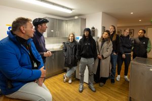 CFCW visit Penny Wade House. Picture By Ian Walton