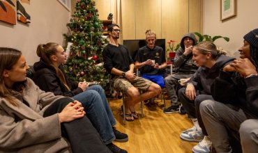 Chelsea FC Women visit Penny Wade House. Picture By Ian Walton